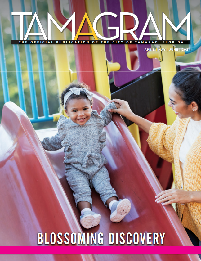 Little girl on a slide