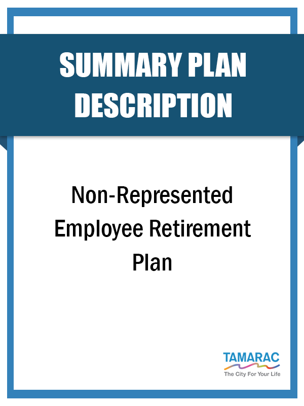 Non-Represented Employee Retirement Plan
