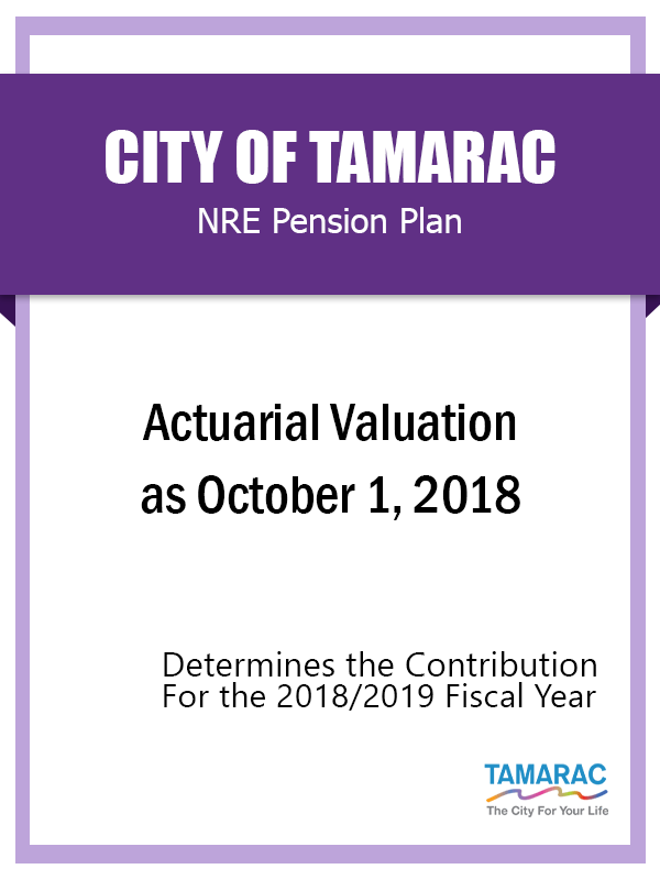 NRE Actuarial Valuation  FY 2019