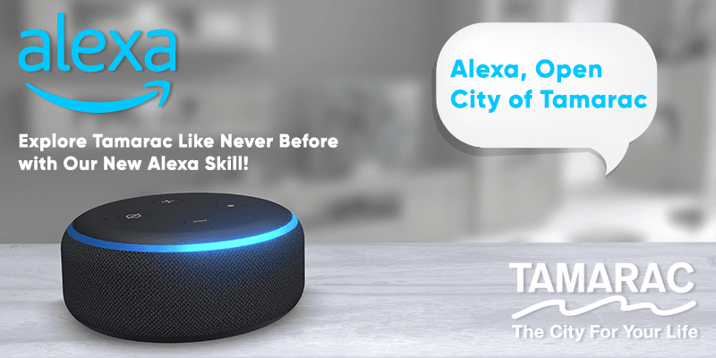 City of Tamarac Alexa Skill 